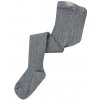 Detské pančuchy REBROVANÉ Pančuchy sivá