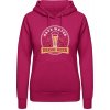 AWDis Hoodie Mikina - Motív Save water - Drink Beer - Zvodná ružová - S - Dámske AWDis Hoodie Mikina - Motív Save water - Drink Beer - Zvodná ružová - S - Dámske
