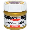 Metalická akrylová farba PENTART 50ml - antická zlatá Metalická akrylová farba PENTART 50ml - antická zlatá