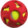 Lopta Dog Fantasy gumová s tenisákom červená 7,5cm Lopta Dog Fantasy gumová s tenisákom červená 7,5cm