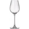 Crystal Bohemia Crystalite Bohemia COLUMBA OPTIC poháre na biele víno 400 ml / 6 ks Crystal Bohemia Crystalite Bohemia COLUMBA OPTIC poháre na biele víno 400 ml / 6 ks