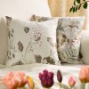Eurofirany Moderná obliečka na vankúš SPRING 45 s rastlinnou potlačou MIX Bavlnený satén 40x40 cm - možnosť úpravy rozmeru Eurofirany Moderná obliečka na vankúš SPRING 45 s rastlinnou potlačou MIX Bavlnený satén 40x40 cm - možnosť úpravy rozmeru