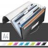 LEITZ Harmoniková doska, A4, PP, 6 priehradiek, LEITZ Harmoniková doska, A4, PP, 6 priehradiek,