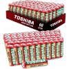 Zinko-uhlíková batéria Toshiba AA (R6) 60 ks Zinko-uhlíková batéria Toshiba AA (R6) 60 ks