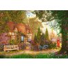 TREFL Puzzle Premium Plus Tea Time: Venkovské stavení 1000 dílků TREFL Puzzle Premium Plus Tea Time: Venkovské stavení 1000 dílků