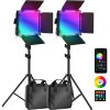 Neewer RGB LED 2 x 660 Kit CRI >97 Neewer RGB LED 2 x 660 Kit CRI >97