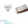 Gembird Universal pass-through modular FTP plug 8P8C, 100 pcs per bag