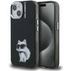 Karl Lagerfeld IML Aquarelle Choupette Zadní Kryt pro iPhone 15 Black Karl Lagerfeld IML Aquarelle Choupette Zadní Kryt pro iPhone 15 Black