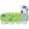 CHICCO Set zubná kefka a pasta s fluórom v puzdre Always Smiling zelená 12m+ 07533.30 CHICCO Set zubná kefka a pasta s fluórom v puzdre Always Smiling zelená 12m+ 07533.30