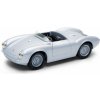 Welly Porsche 550 Spyder strieborné 1:34