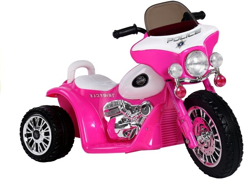 Lean Toys elektrická motorka JT568 6V4Ah růžová