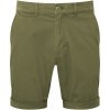 Asquith & Fox Pánske šortky chino - Olivová | 3XL Asquith & Fox Pánske šortky chino - Olivová | 3XL