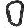 Petzl WILLIAM TRIACT LOCK karabína, čierna Petzl WILLIAM TRIACT LOCK karabína, čierna
