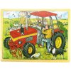 Bigjigs toys Traktor 24 dielov Bigjigs toys Traktor 24 dielov