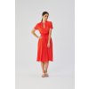 Stylove koktejlové šaty klasického strihu midi veľkosti XL Stylove koktejlové šaty klasického strihu midi veľkosti XL