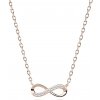 Olivie Strieborný náhrdelník NEKONEČNO ROSE 4157 Ag 925; ≤2,1 g. Olivie Strieborný náhrdelník NEKONEČNO ROSE 4157 Ag 925; ≤2,1 g.