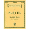 Six Little Duets Op. 8 Šesť malých duet op. 8 pre dvoje husle