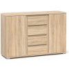 DREVONA Komoda kombinovaná dub bardolíno REA AMY 8 DREVONA Komoda kombinovaná dub bardolíno REA AMY 8