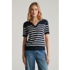 SVETER GANT FINE KNIT STRIPED SS RUGGER EVENING BLUE SVETER GANT FINE KNIT STRIPED SS RUGGER EVENING BLUE