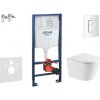 Grohe Rapid SL - Set predstenovej inštalácie, klozetu Nefia a dosky softclose, tlačidlo Skate Cosmopolitan, alpská biela SANI11BA3112 Grohe Rapid SL - Set predstenovej inštalácie, klozetu Nefia a dosky softclose, tlačidlo Skate Cosmopolitan, alpská biela SANI11BA3112