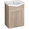 KERAMIA FRESH skrinka + umývadlo 51,1x74x34, dub KERAMIA FRESH skrinka + umývadlo 51,1x74x34, dub