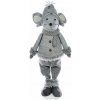 Dekorácia MagicHome Vianoce, Myšiak s čiapkou, 57 cm Dekorácia MagicHome Vianoce, Myšiak s čiapkou, 57 cm