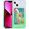 AppleKing dvojfarebný transparentný kryt s kapsou na kartu pre iPhone 13 - zelený - možnosť vrátiť tovar ZADARMO do 30tich dní AppleKing dvojfarebný transparentný kryt s kapsou na kartu pre iPhone 13 - zelený - možnosť vrátiť tovar ZADARMO do 30tich dní