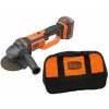 Black & Decker BCG720M1 Aku uhlová brúska (125mm/18V/1x4,0Ah), taška Black & Decker BCG720M1 Aku uhlová brúska (125mm/18V/1x4,0Ah), taška