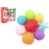 Teddies Sada loptičiek 8 ks s textúrovanou gumou 6-7cm Teddies Sada loptičiek 8 ks s textúrovanou gumou 6-7cm