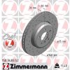 Brzdový kotúč ZIMMERMANN 150.3483.52 Brzdový kotúč ZIMMERMANN 150.3483.52