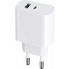MaxLife Nabíječka Maxlife PD QC Síťová nabíječka MXTC-06 1x USB-C 1x USB 30W Bílá MaxLife Nabíječka Maxlife PD QC Síťová nabíječka MXTC-06 1x USB-C 1x USB 30W Bílá