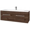 Dreja Umývadlová skrinka ASTON SZZ2 120 - D25 Teak / Úchytka T03 / D25 Teak Dreja Umývadlová skrinka ASTON SZZ2 120 - D25 Teak / Úchytka T03 / D25 Teak