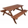 Rojaplast 35270 Záhradný set Piknik 220 cm drevený