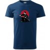 Japan culture - samurai - Klasické pánske tričko vyššej gramáže - M ( Polnočná modrá ) Japan culture - samurai - Klasické pánske tričko vyššej gramáže - M ( Polnočná modrá )