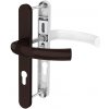 Medos Kľučka pre vchodové dvere tmavohnedá a biela - Jowisz Medos Kľučka pre vchodové dvere tmavohnedá a biela - Jowisz