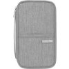 KUFREPLUS Cestovný organizér na doklady (pas) a karty Dream travel šedá 22x13x2 cm
