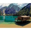 zuty Zuty - Maľovanie Podľa Čísel - Jazerná Krajina V Lago Di Braies, 80X100 Cm, Plátno (8596530088707) zuty Zuty - Maľovanie Podľa Čísel - Jazerná Krajina V Lago Di Braies, 80X100 Cm, Plátno (8596530088707)
