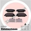 ZIMMERMANN Sada brzdovych platniciek kotucovej brzdy 24915.170.1 ZIMMERMANN Sada brzdovych platniciek kotucovej brzdy 24915.170.1