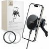 Tech-Protect Bezdrátová nabíječka MM15W-V5 s magnetickým magnetickým držákem do auta s magnetickým uchycením do větracího otvoru, 15W, černá/černá Tech-Protect Bezdrátová nabíječka MM15W-V5 s magnetickým magnetickým držákem do auta s magnetickým uchycením do větracího otvoru, 15W, černá/černá