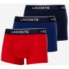 Lacoste Underwear Trunk 3-Pack Black/ Navy Blue/ Red-Methylene Lacoste Underwear Trunk 3-Pack Black/ Navy Blue/ Red-Methylene