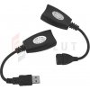 USB rozšírenie myši - RJ45 cez LAN, dosah až 50m. USB rozšírenie myši - RJ45 cez LAN, dosah až 50m.