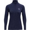 Dámska golfová mikina Under Armour Tech Half Zip Twist M Navy Modrá Dámska golfová mikina Under Armour Tech Half Zip Twist M Navy Modrá