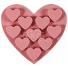 Silikónová forma na vonné vosky – 10 ks srdiečka Silikónová forma na vonné vosky – 10 ks srdiečka