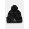 Čiapka The North Face Cozy Chunky Cabin Beanie čierna farba, z hrubej pleteniny, NF0A887WVOR1 Čiapka The North Face Cozy Chunky Cabin Beanie čierna farba, z hrubej pleteniny, NF0A887WVOR1
