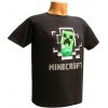 Tričko detské Minecraft čierne (tričko pre deti) Tričko detské Minecraft čierne (tričko pre deti)