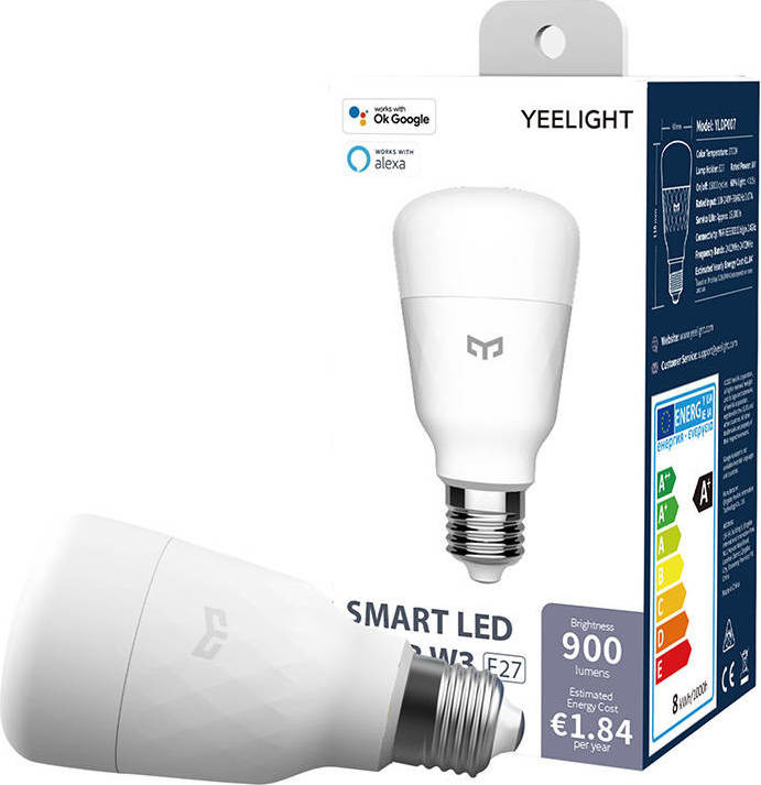 Yeelight Smart Bulb W3, E27, 8W, teplá biela, stmievateľná 00175