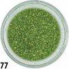 Glitrový prach na nechty zelený 77 Glitrový prach na nechty zelený 77