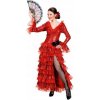 Oblečenie Flamenco červená sukňa M Oblečenie Flamenco červená sukňa M