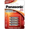 Panasonic - pro power alkaline aaa battery lr03 blister*4 Panasonic - pro power alkaline aaa battery lr03 blister*4