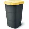 Prosperplast Wheeler 95 l antracit so žltým vekom NBWB95-120C Prosperplast Wheeler 95 l antracit so žltým vekom NBWB95-120C